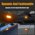 2 pz Per Chevrolet Cruze 2009-2014 Auto Dinamica LED Parafango Luce Laterale 1713423, For Chevrolet Cruze 2009-2014 (Transparent), For Chevrolet Cruze 2009-2014 (Transparent Black)