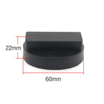 2 pezzi per blocco buffer di supporto in gomma con staffa jack per automobile BMW, For BMW Rubber Jack