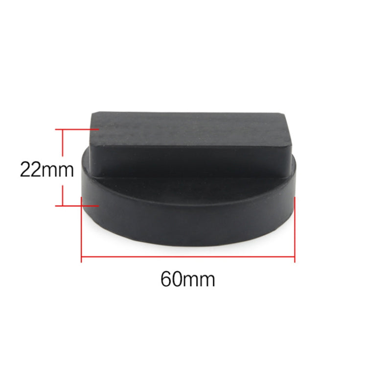 2 pezzi per blocco buffer di supporto in gomma con staffa jack per automobile BMW, For BMW Rubber Jack