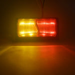 4 Luci Posizione Laterali LED Rosso Bianco per Camion
