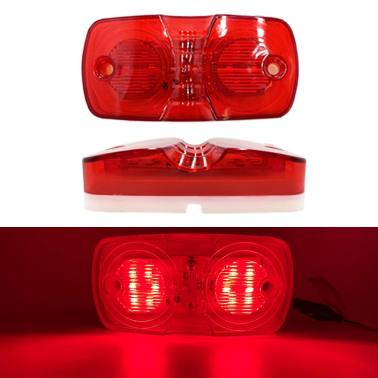 2 luci di posizione laterali per camion MK-106 da 12 LED, MK-106 (Red Light), MK-106 (Yellow Light)