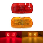 2 luci di posizione laterali per camion MK-106 da 12 LED, MK-106 (Red Light), MK-106 (Yellow Light)