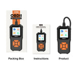 Lettore di codice per strumento diagnostico per schermo a colori OBD2 per auto V318, V318