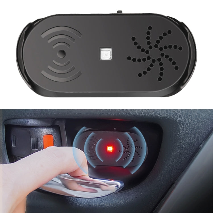Allarme di apertura della portiera dell'auto, induzione automatica, luce di richiesta vocale a LED, Door Opener Alarm