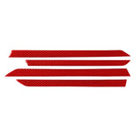 Striscia decorativa per porta in fibra di carbonio per auto per Honda Civic di decima generazione 2016-2019, guida a destra e a sinistra universale, Door Decorative Strip