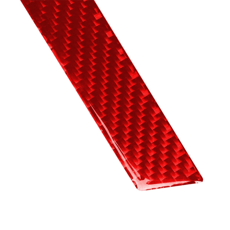 Striscia decorativa per porta in fibra di carbonio per auto per Honda Civic di decima generazione 2016-2019, guida a destra e a sinistra universale, Door Decorative Strip