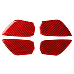 Adesivo decorativo per polso interno porta interna in fibra di carbonio per Honda Civic di decima generazione 2016-2019, guida a destra e a sinistra universale, Inside Door Wrist