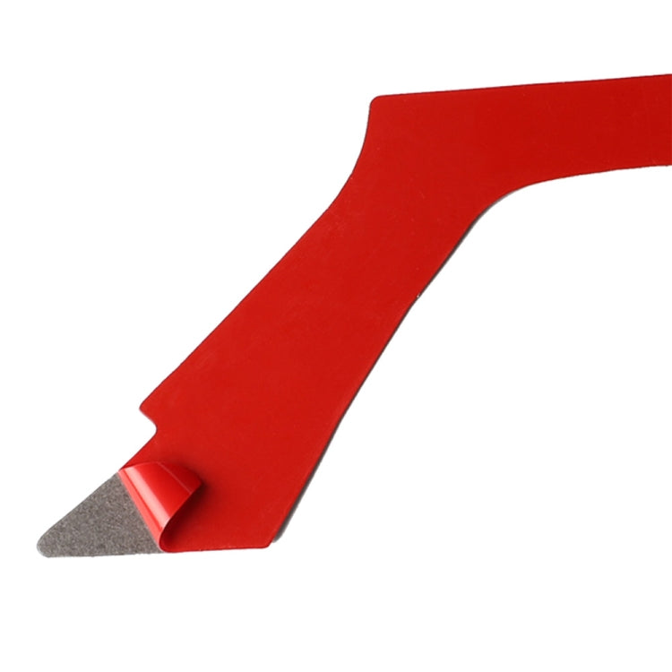 Adesivo decorativo per auto in fibra di carbonio sotto l'uscita dell'aria del controllo centrale per Honda Civic di decima generazione 2016-2019, guida a destra, Below the Central Control Air Outlet Right Drive