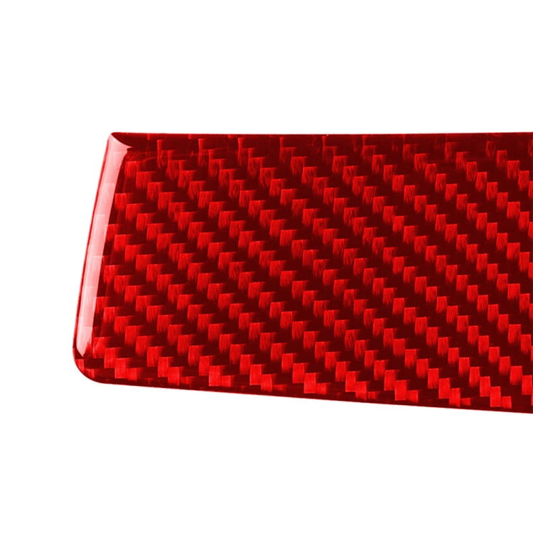 Adesivo decorativo sinistro per controllo centrale in fibra di carbonio per auto per Honda Civic di decima generazione 2016-2019, guida a sinistra, Central Control Left Sticker Left Drive