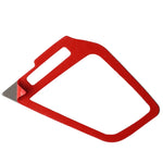 Adesivo decorativo per presa d'aria sinistra e destra in fibra di carbonio per auto per Honda Civic di decima generazione 2016-2019, guida a destra, Air Outlet Right Drive
