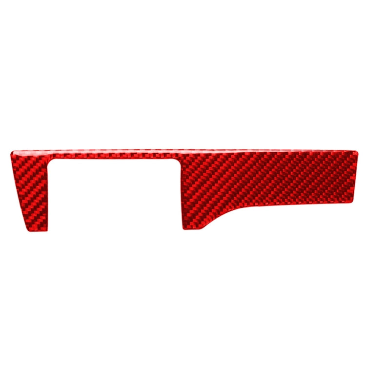 Adesivo decorativo per pannello interruttori fari in fibra di carbonio per auto per Honda Civic di decima generazione 2016-2019, guida a sinistra, Headlight Switch Left Drive