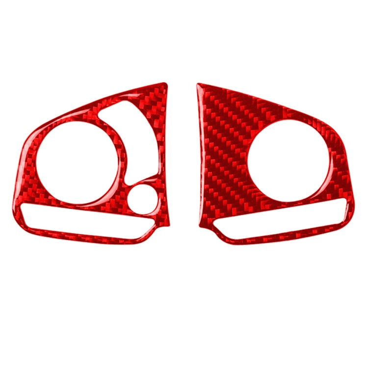 Adesivo decorativo con pulsante del volante in fibra di carbonio per auto ad alta configurazione per Honda Civic di decima generazione 2016-2019, guida a destra e a sinistra universale, Steering Wheel Button High Configuration