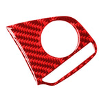 Adesivo decorativo con pulsante del volante in fibra di carbonio per auto ad alta configurazione per Honda Civic di decima generazione 2016-2019, guida a destra e a sinistra universale, Steering Wheel Button High Configuration