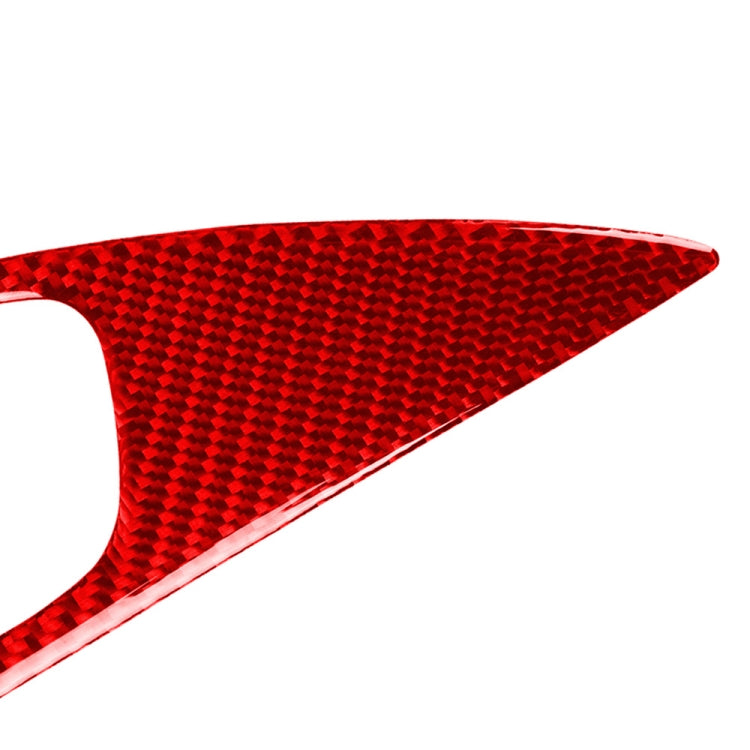 Adesivo decorativo per pannello polso porta maniglia in fibra di carbonio per auto per Honda Civic di decima generazione 2016-2019, guida a destra e a sinistra universale, Door Handle Door Wrist Panel