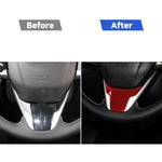 Adesivo decorativo per volante in fibra di carbonio per auto per Honda Civic di decima generazione 2016-2019, guida a destra e a sinistra universale, Steering Wheel