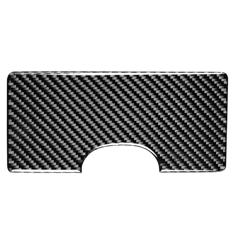 Adesivo decorativo per portabicchieri in fibra di carbonio per auto per Mitsubishi Lancer-ex / EVO / Fortis 9-10a generazione, guida a destra e a sinistra universale, Cup Holder