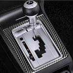 Adesivo decorativo fibra di carbonio per cambio Mitsubishi Lancer