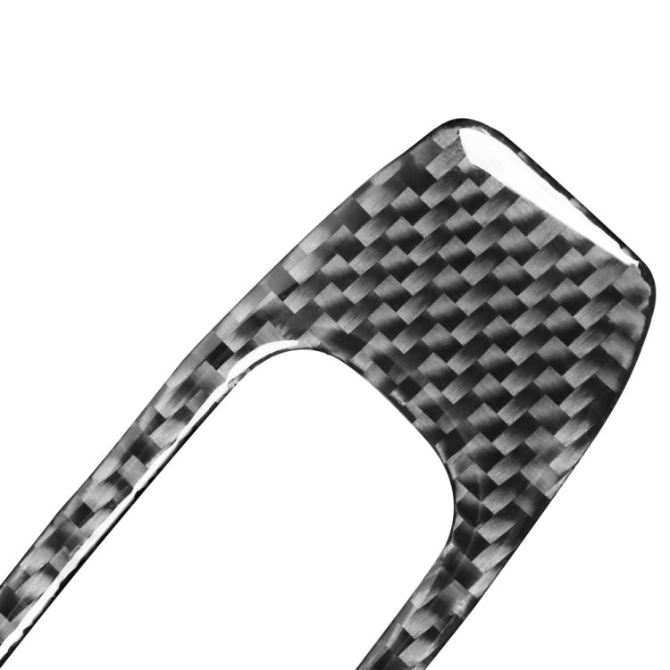 Adesivo decorativo per maniglia per lucernario in fibra di carbonio per auto per Mitsubishi Lancer EVO (DE/ES) 2008-2015, guida a destra e a sinistra universale, Skylight Handle (DE/ES)