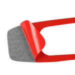 Adesivo decorativo per maniglia per lucernario in fibra di carbonio per auto per Mitsubishi Lancer EVO (DE/ES) 2008-2015, guida a destra e a sinistra universale, Skylight Handle (DE/ES)