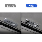 Adesivo decorativo per maniglia per lucernario in fibra di carbonio per auto per Mitsubishi Lancer EVO (DE/ES) 2008-2015, guida a destra e a sinistra universale, Skylight Handle (DE/ES)