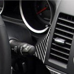 Adesivo decorativo tachimetro destro per auto in fibra di carbonio per Mitsubishi Lancer EVO 2008-2016, guida a sinistra, Right Speedometer