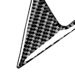 2 adesivi decorativi per altoparlanti sinistro e destro in fibra di carbonio per auto per Mitsubishi Lancer EVO (solo DE / ES) 2008-2015, guida sinistra e destra universale, Left and Right Speakers (Only DE / ES)