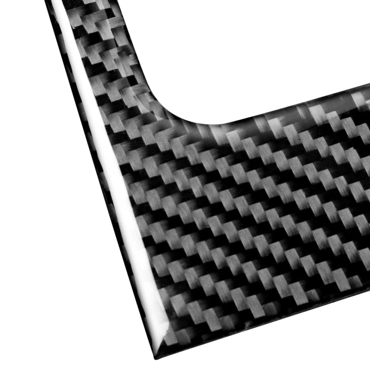 Adesivo decorativo per portaoggetti in fibra di carbonio per auto + adesivo decorativo per Mitsubishi Lancer EVO (solo GT / GTS) 2010-2015, guida a destra e a sinistra universale, Storage + Gear