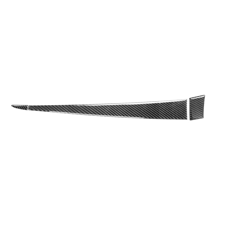 Adesivo decorativo per vano portaoggetti lato passeggero in fibra di carbonio per auto per Mitsubishi Lancer EVO 2008-2015, guida a sinistra, Passenger Side Glove Box, Left Drive
