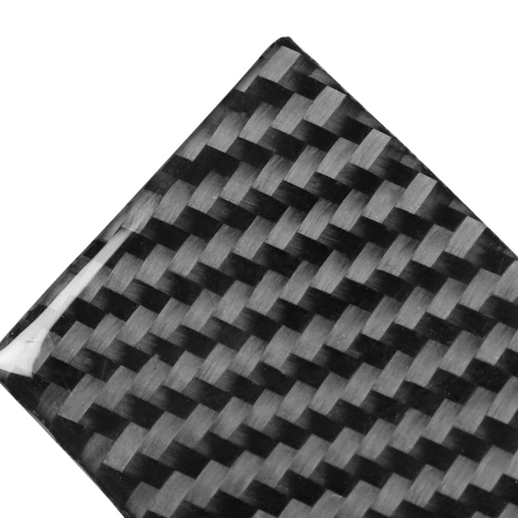Adesivo decorativo per vano portaoggetti lato passeggero in fibra di carbonio per auto per Mitsubishi Lancer EVO 2008-2015, guida a sinistra, Passenger Side Glove Box, Left Drive