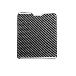 Adesivo decorativo per scatola portaoggetti per conducente in fibra di carbonio per auto per Mitsubishi Lancer EVO 2008-2015, guida a destra e a sinistra universale, Driver Storage Box