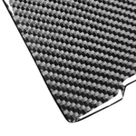 Adesivo decorativo per scatola portaoggetti per conducente in fibra di carbonio per auto per Mitsubishi Lancer EVO 2008-2015, guida a destra e a sinistra universale, Driver Storage Box