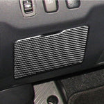 Adesivo decorativo per scatola portaoggetti per conducente in fibra di carbonio per auto per Mitsubishi Lancer EVO 2008-2015, guida a destra e a sinistra universale, Driver Storage Box