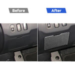 Adesivo decorativo per scatola portaoggetti per conducente in fibra di carbonio per auto per Mitsubishi Lancer EVO 2008-2015, guida a destra e a sinistra universale, Driver Storage Box