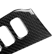 Adesivo decorativo per pannello di controllo oscuramento in fibra di carbonio per auto per Mitsubishi Lancer EVO 2008-2015, guida a destra, Dimming Control Panel, Right Drive