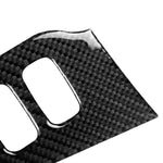 Adesivo decorativo per pannello di controllo oscuramento in fibra di carbonio per auto per Mitsubishi Lancer EVO 2008-2015, guida a sinistra, Dimming Control Panel, Left Drive
