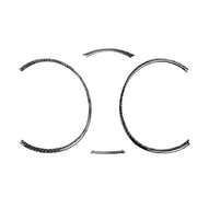 Adesivo decorativo tachimetro per auto in fibra di carbonio da 4 pezzi per Mitsubishi Lancer EVO 2008-2015, guida a destra e a sinistra universale, Speedometer