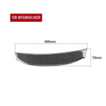 Adesivo decorativo per copertura del sistema di navigazione in fibra di carbonio per auto per Mitsubishi Lancer EVO 2008-2015, guida a destra e a sinistra universale, Navigation System Cover
