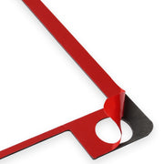 Adesivo decorativo per display del sistema di navigazione per auto in fibra di carbonio da 2 pezzi per Mitsubishi Lancer EVO 2008-2015, guida a destra e a sinistra universale, Navigation System Display