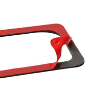 Adesivo decorativo per serratura porta sinistra e destra in fibra di carbonio da 2 pezzi per Nissan GTR R35 2008-2020, guida a destra e sinistra universale, Door Lock