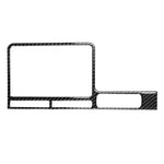 Adesivo decorativo per cornice del display di navigazione in fibra di carbonio per auto per Nissan GTR R35 2008-2016, guida a destra, Navigation Display Frame, Right Drive