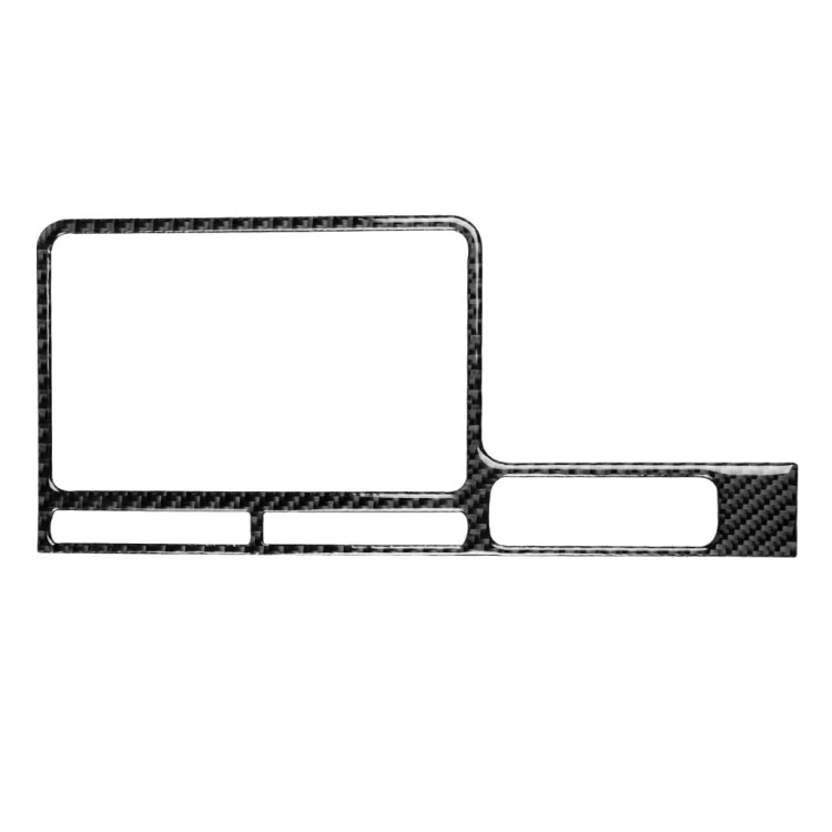 Adesivo decorativo per cornice del display di navigazione in fibra di carbonio per auto per Nissan GTR R35 2008-2016, guida a destra, Navigation Display Frame, Right Drive
