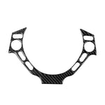 Adesivo decorativo per pulsanti sul volante in fibra di carbonio per Nissan GTR R35 2008-2016, guida a destra e a sinistra universale, Steering Wheel Buttons