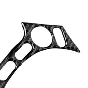 Adesivo decorativo per pulsanti sul volante in fibra di carbonio per Nissan GTR R35 2008-2016, guida a destra e a sinistra universale, Steering Wheel Buttons