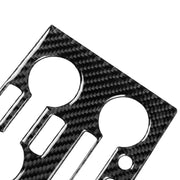 Adesivo decorativo per pannello di controllo strumento in fibra di carbonio per Nissan GTR R35 2008-2016, guida a destra, Instrument Control Panel, Right Drive