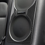Adesivo decorativo per altoparlante per sedile posteriore in fibra di carbonio per auto per Nissan GTR R35 2008-2016, guida a destra e a sinistra universale, Rear Seat Speaker