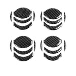 Adesivo decorativo per uscita aria centrale in fibra di carbonio da 20 pezzi per Nissan GTR R35 2008-2016, guida a destra e a sinistra universale, 20 PCS Central Air Outlet