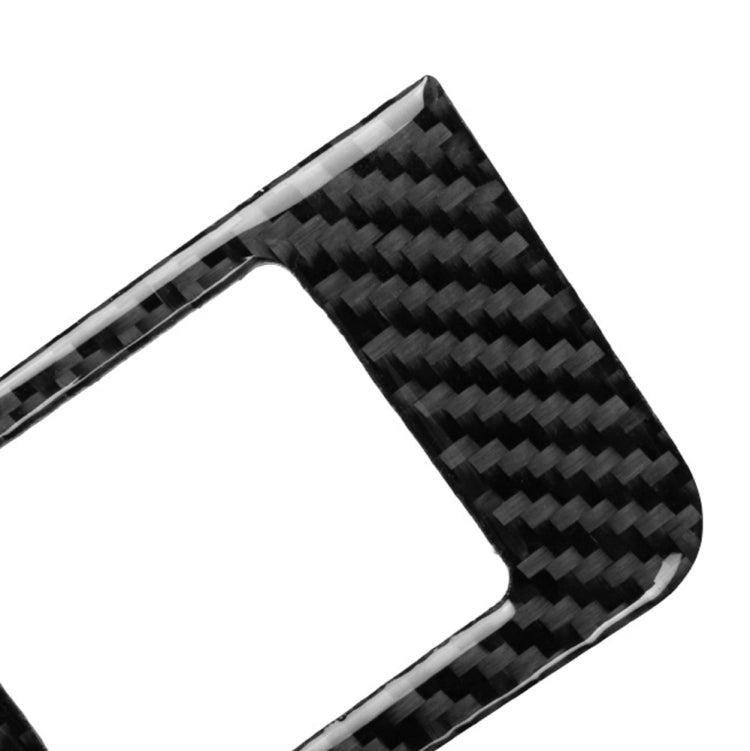 Adesivo decorativo per pannello pulsanti alzacristalli in fibra di carbonio per auto da 4 pezzi per Nissan GTR R35 2008-2016, guida a destra, Window Lift Button Panel, Right Drive