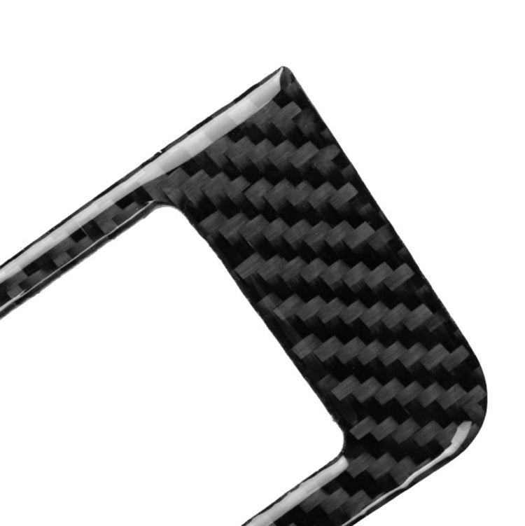 Adesivo decorativo per pannello pulsanti alzacristalli in fibra di carbonio da 4 pezzi per Nissan GTR R35 2008-2016, guida a sinistra, Window Lift Button Panel, Left Drive
