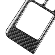 Adesivo decorativo per pulsante antiappannamento per alzacristalli in fibra di carbonio per auto da 2 pezzi per Nissan GTR R35 2008-2016, guida a destra, Window Lift Defogger Button, Right Drive