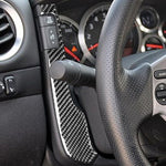 Adesivo decorativo tachimetro per auto in fibra di carbonio da 2 pezzi per Nissan GTR R35 2008-2016, guida a destra e a sinistra universale, Speedometer